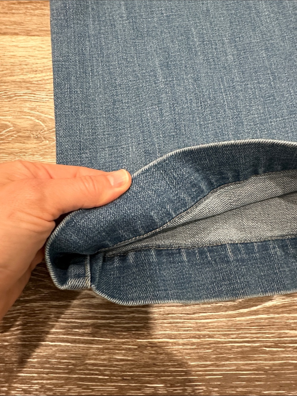 KanCan Medium Blue Straight Leg Denim Jeans - Picture 12 of 12